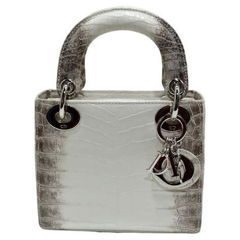 lady dior himalayan croc bag|CHRISTIAN DIOR Niloticus Crocodile Himalaya Small Lady Dior .